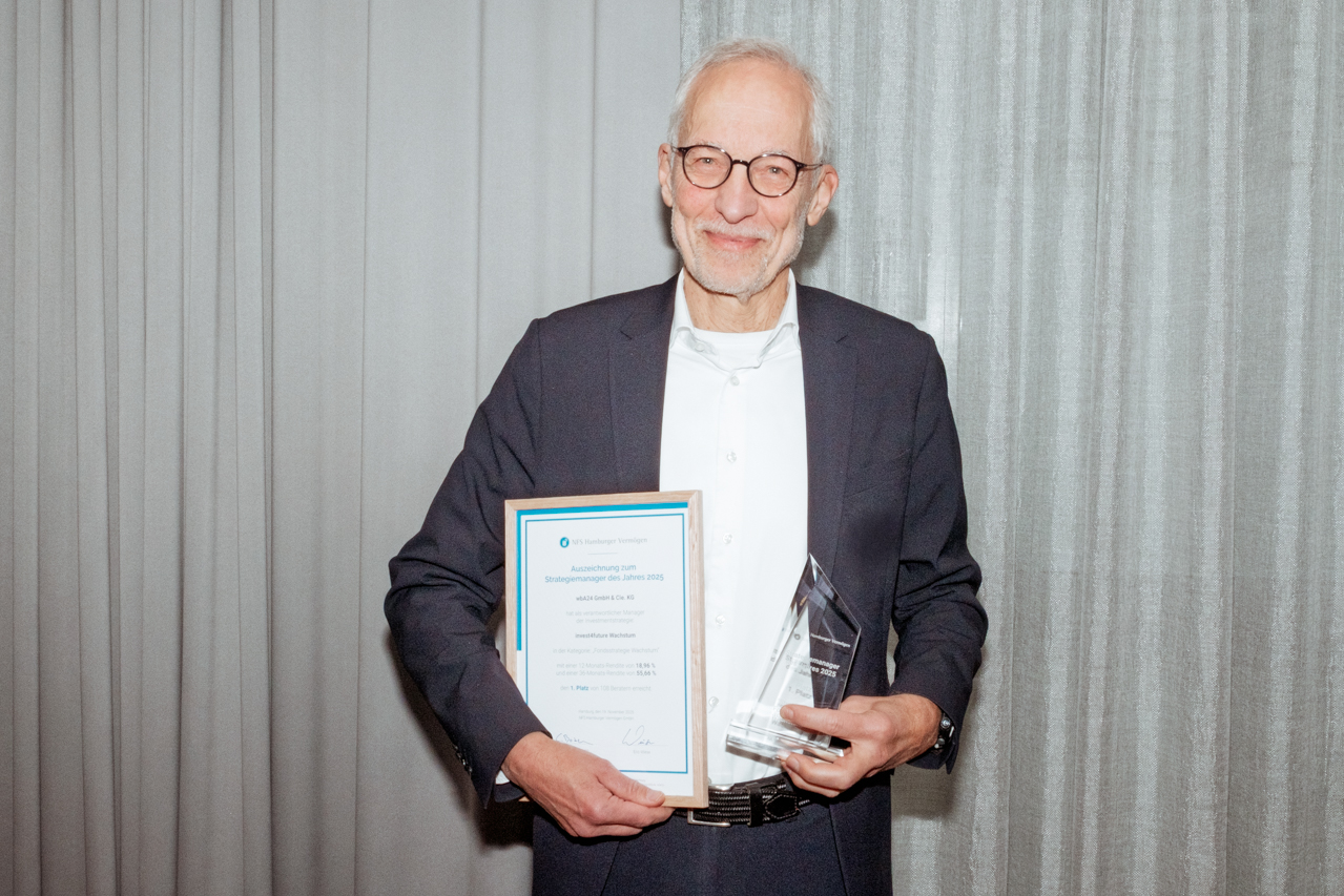 Wolfgang Bruger mit der Auszeichnung Strategiemanager des Jahres 2025